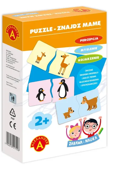 Puzzle Znajd� mam� zabawa i nauka Alexander