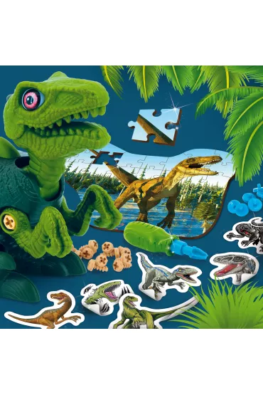 Dino Stem Velociraptor Lisciani