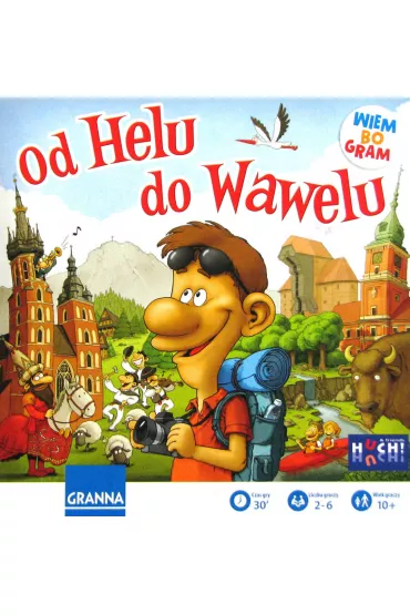 Od Helu do Wawelu. Gra planszowa - Ewa Falkowska, Lach Bernhard, Rapp Uwe
