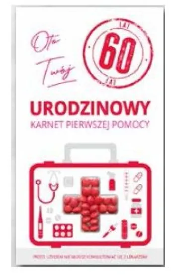Armin Style Karnet 60 Urodziny damskie, tabletki TAB-21