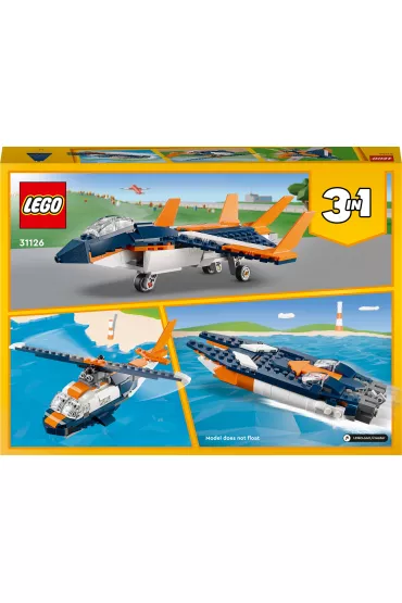 LEGO Creator 3 w 1 Odrzutowiec nadd�wi�kowy 31126