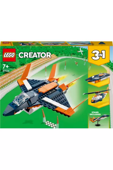 LEGO Creator 3 w 1 Odrzutowiec nadd�wi�kowy 31126