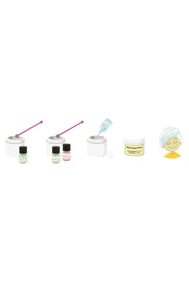 Crazy Chic - Zestaw pi�kno�ci Maseczki Clementoni