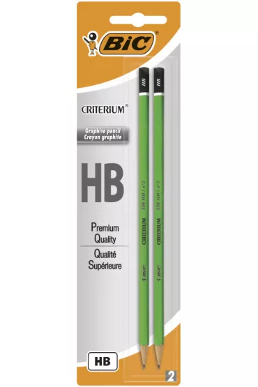 Bic O��wek bez gumki Criterium 550 HB 2 szt.