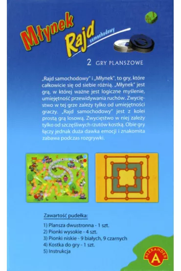 MINI Rajd samochodowy, M�ynek