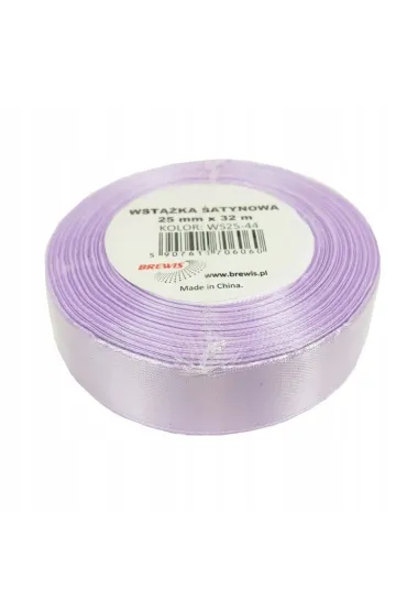 Brewis Wst��ka satynowa jasny lawendowy 25mm x 32m