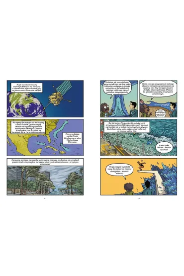 Zwariowana pogoda - burze, meteorologia i klimat. Naukomiks - M. K. Reed