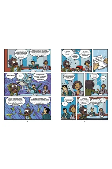 Zwariowana pogoda - burze, meteorologia i klimat. Naukomiks - M. K. Reed