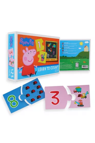 Puzzle 10 uk�adanek 20el �winka Peppa Cass Film