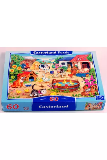 Puzzle 60 el. Farma Castorland