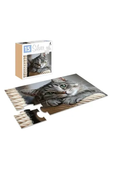 Puzzle 12 el. Kot Silver Alexander