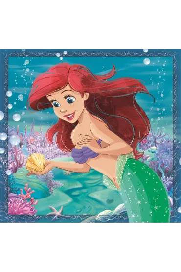 Puzzle 3x48 el. SuperColor. Princesses Clementoni