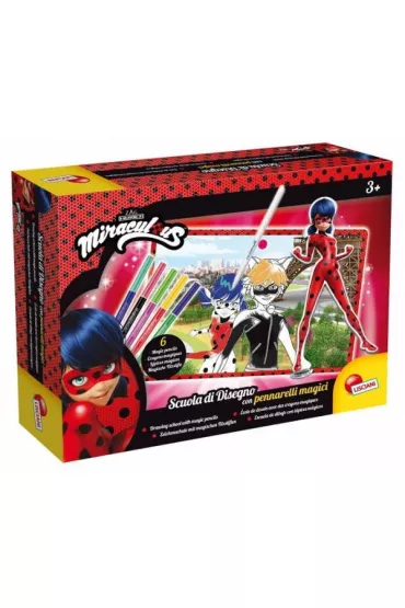 Ladybug Magiczne pisaki Lisciani
