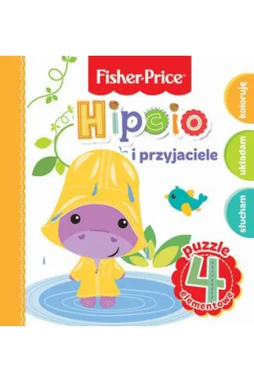 Fisher Price. Puzzle 4 el. Hipcio i przyjaciele - Anna Wi�niewska