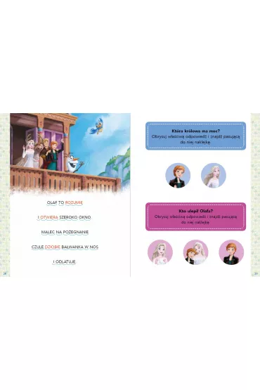 1, 2, 3, czytasz Ty! Poziom 2. Nowy kolega Olafa. Disney Kraina Lodu - El�bieta Lekan 
