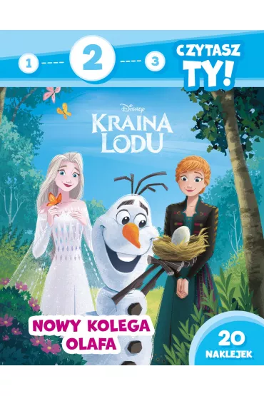 1, 2, 3, czytasz Ty! Poziom 2. Nowy kolega Olafa. Disney Kraina Lodu - El�bieta Lekan 