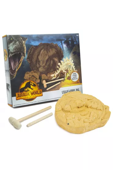 Jurassic World Stegosaurus Dig. Wykopaliska Rms