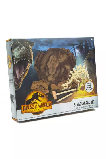 Jurassic World Stegosaurus Dig. Wykopaliska Rms