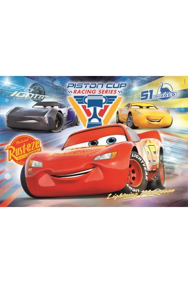 Puzzle 104 el. Super Cars Clementoni