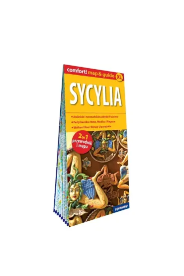 Sycylia map&guide XL PL laminat 2024 - Agnieszka Fundowicz-Skrzy�ska