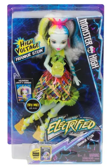 Monster Hight Zelektryzowana Frankie DVH72 Mattel
