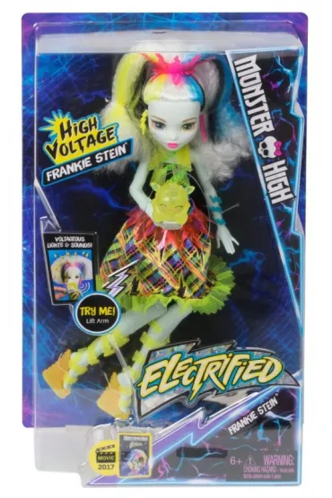 Monster Hight Zelektryzowana Frankie DVH72 Mattel
