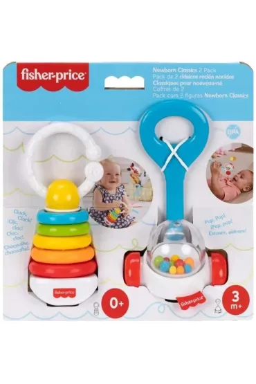 Fisher-Price Klasyczne zabawki maluszka 2-pak Mattel