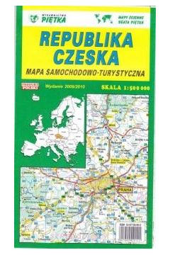 Czechy mapa 1:500 000 samochodowa PITKA