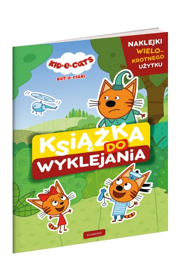 Kot-o-ciaki. Ksi��ka do wyklejania
