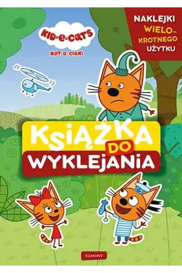 Kot-o-ciaki. Ksi��ka do wyklejania
