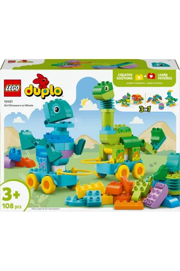 LEGO DUPLO Dinozaury na k�kach 3 w 1 10451