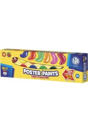 Astra Farby plakatowe 13 x 20 ml