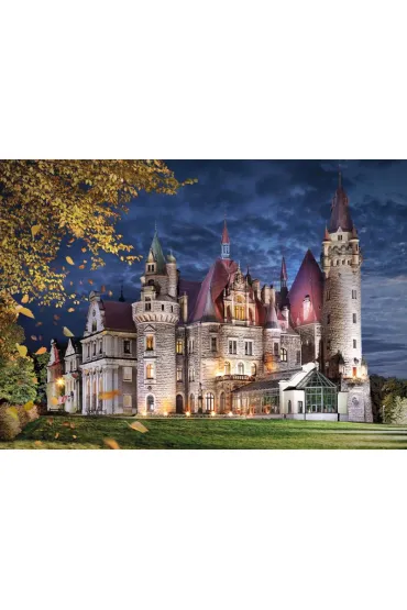 Puzzle 1000 el. Castle in Moszna CherryPazzi