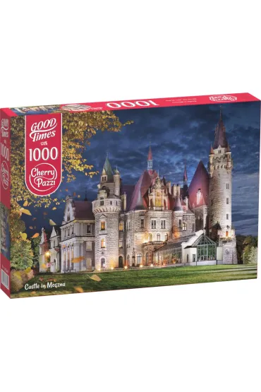 Puzzle 1000 el. Castle in Moszna CherryPazzi