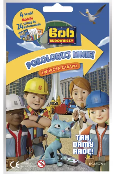 Tak, damy rad�! Bob Budowniczy. Pokoloruj mnie