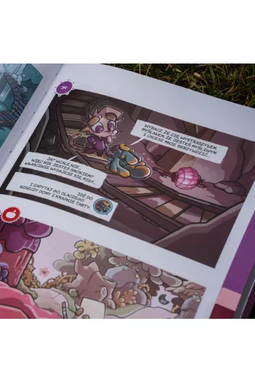 Komiksy paragrafowe Kotki i smoki. Przebudzenie wulkanu. Komiks paragrafowy - Jarvin