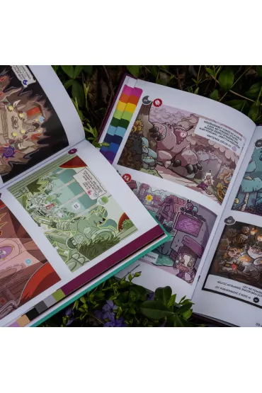 Komiksy paragrafowe Kotki i smoki. Przebudzenie wulkanu. Komiks paragrafowy - Jarvin