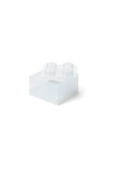 LEGO(R) pojemnik klocek czw�rka transparentny