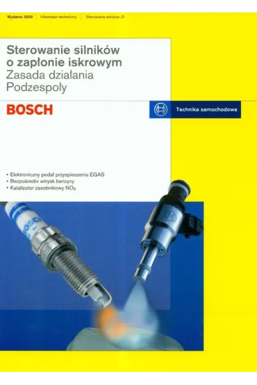 Sterowanie silnik�w o zap�onie iskrowym. Zasada dzia�ania, podzespo�y