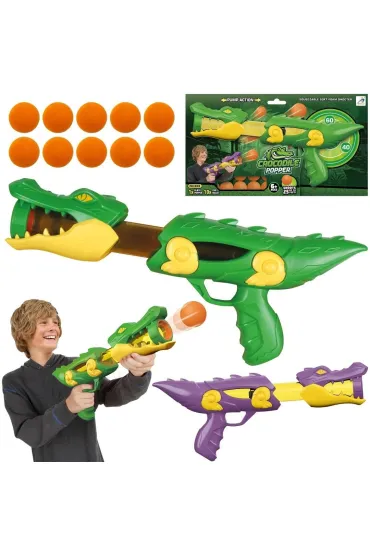 Pistolet krokodyl na mi�kkie kulki Trifox