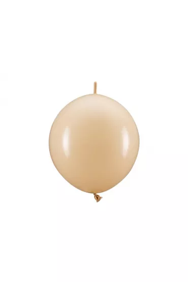 PartyDeco Balony z ��cznikiem nude 33cm 20 szt