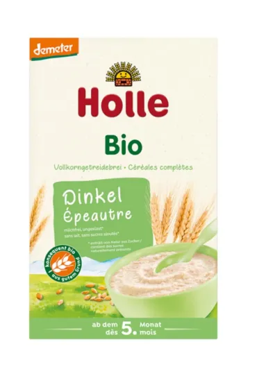 Holle Kaszka orkiszowa pe�noziarnista bezmleczna od 5 miesi�ca Demeter 250 g Bio