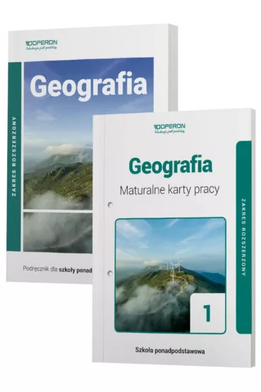 Geografia 1. Podr�cznik i maturalne karty pracy. Szko�y ponadpodstawowe. Zakres rozszerzony - S�awomir Kurek
