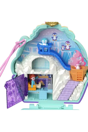Polly Pocket zestaw �nie�ny pingwinek HRD34