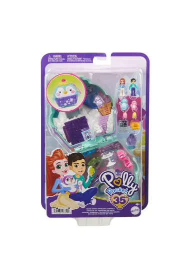 Polly Pocket zestaw �nie�ny pingwinek HRD34