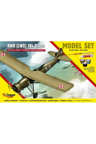 Zestaw modelarski - RWD (LWS) 14b Czapla Mirage Hobby