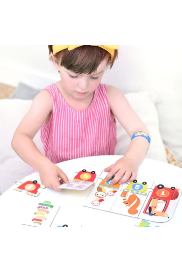 Puzzle 20 el. Cyferki Bright Junior Media
