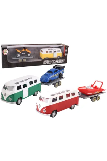 Samoch�d Van z przyczep� metal mix Pro Kids