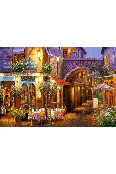 Puzzle 1000 el. Wiecz�r w Prowansji Castorland