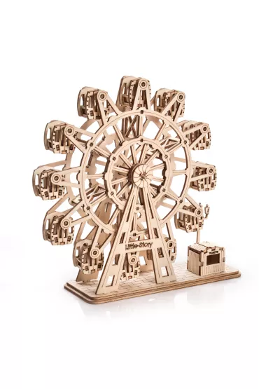 Robotime Little Story Drewniane Puzzle Model 3D - Diabelski Myn